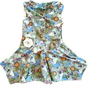 OW | Celestial Sleeveless Top and Mini Skirt Set